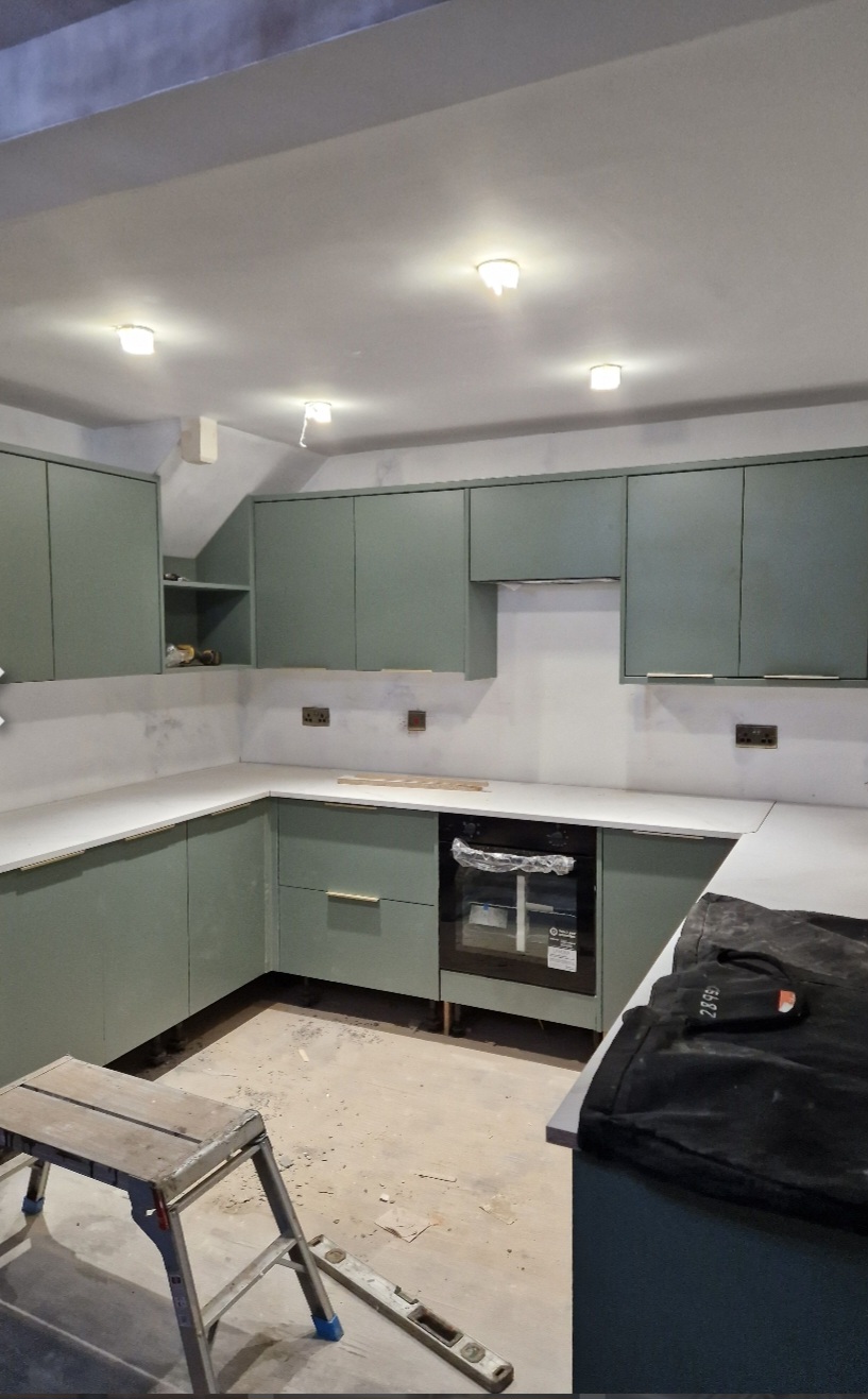 Kitchen install in Barry