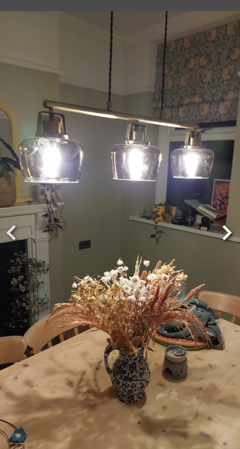 Decorative pendant lighting installation
